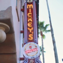 you can always find something retro in hollywood studios